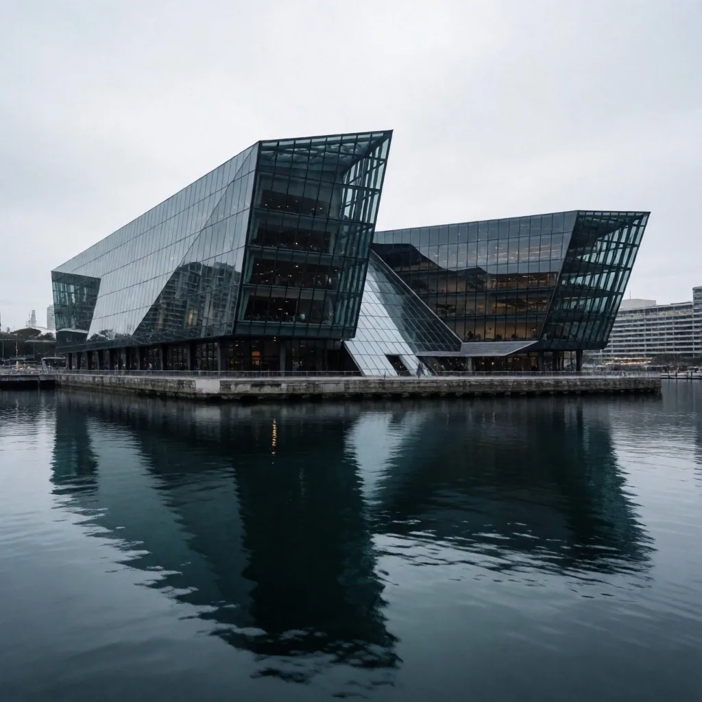 ICC Sydney convention centre on Darling Harbour waterfront